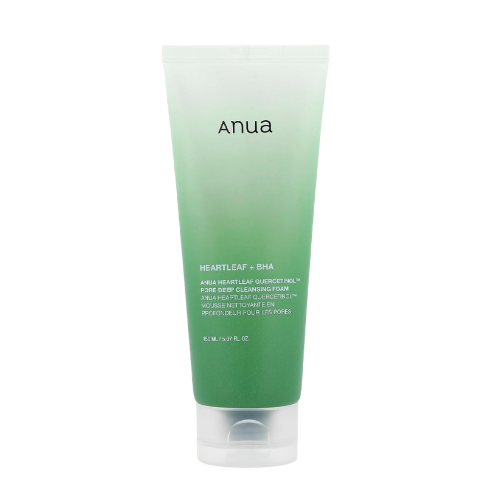 Anua Heartleaf+BHA Quercetinol Pore Deep cleaning Foam