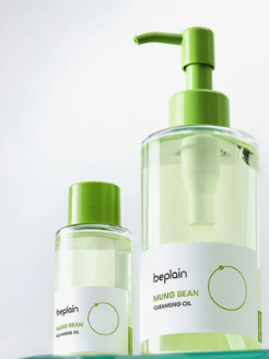 BEPLAIN Mung Bean Cleansing Oil 200mL + 50mL Special Set