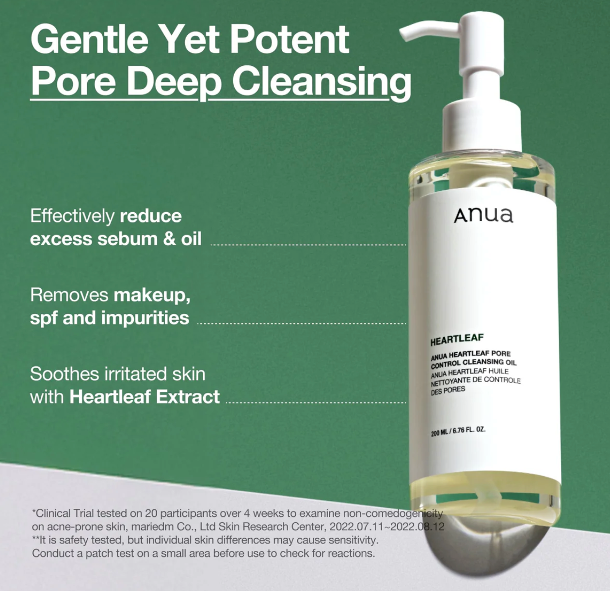 Heartleaf Pore Control Cleansing Oil