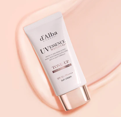 D’ALBA Waterfull Tone-Up Sun Cream