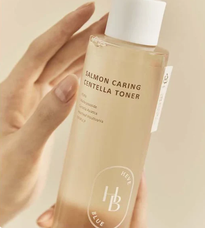 HEVEBLUE Salmon Caring Centella Toner [200ml]
