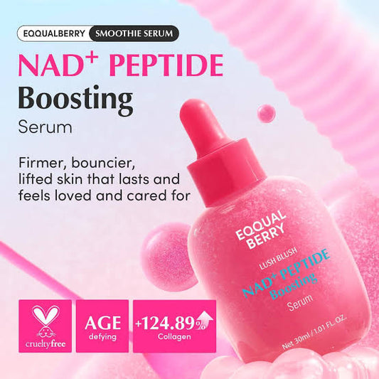 EQQUALBERRY NAD+ PEPTIDE boosting  SERUM 30ML