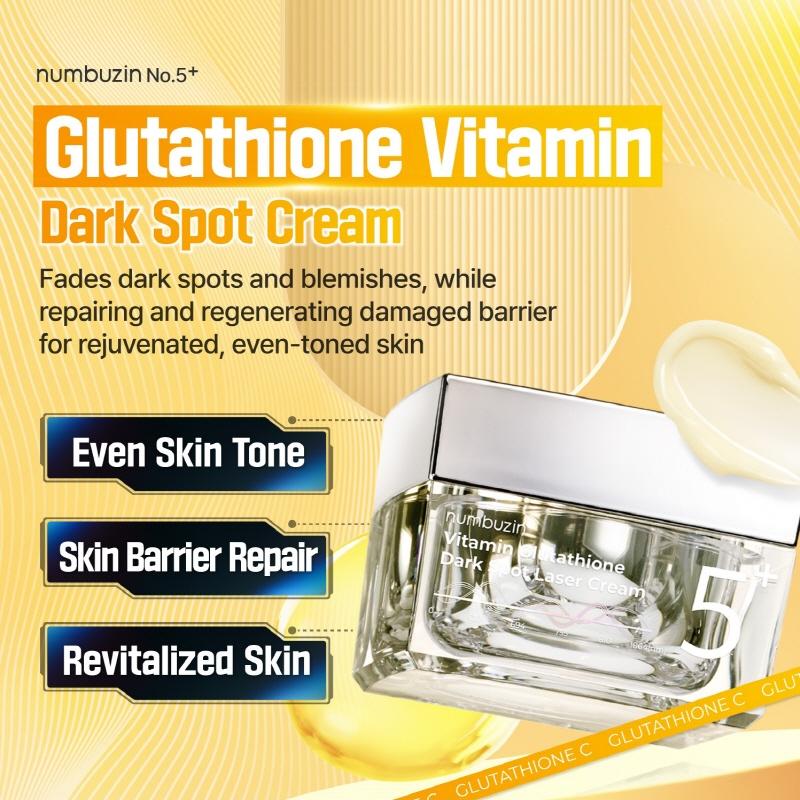 numbuzin 5+ GLUTATHIONE vitamin C DARK SPOT LASER cream 50ml