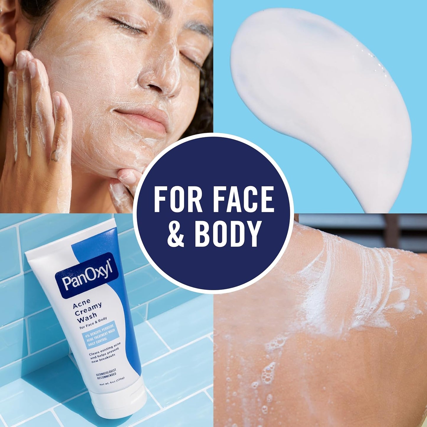 PanOxyl Acne Foaming Wash face and body 156g