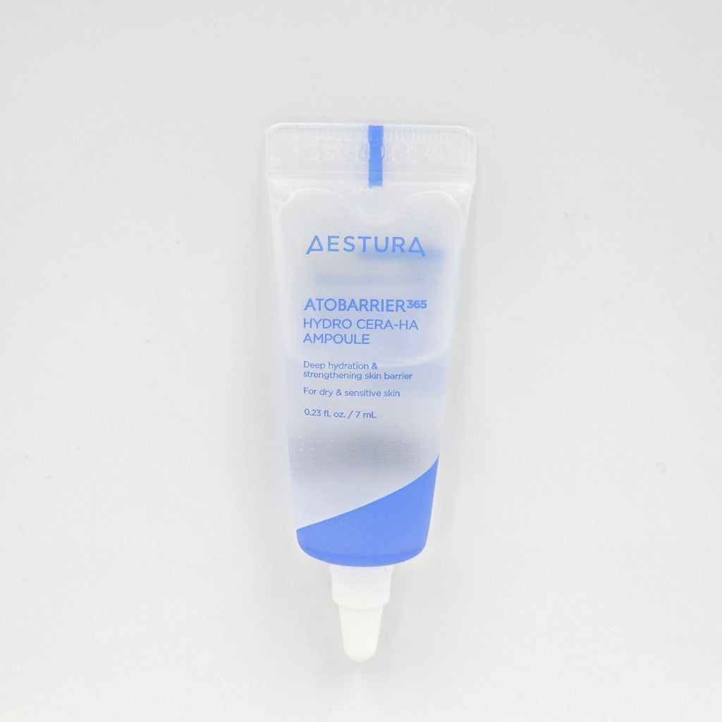 AESTURA Atobarrier365  MINI BEST SELLERS (Cream 45mL MOISTURIZING& STENGHTHENING SKIN ATOBARRIER + SERUM HYDRO CERA-HA 7ml+ FOAMING CLEANSER PH 50ml)