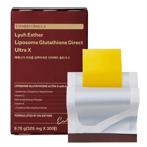 ESTHER FORMULA 9.75g (30 strips) LIPOSOME GLUTATHIONE Direct Ultra X