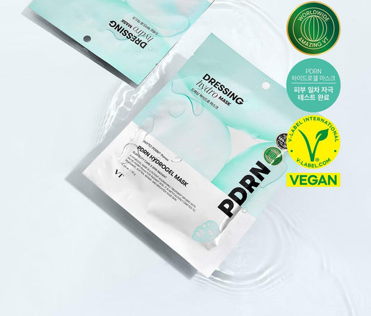 PDRN DRESSING HYDRO GEL MASK / ELASTICITY CARE &SKIN RADIANT