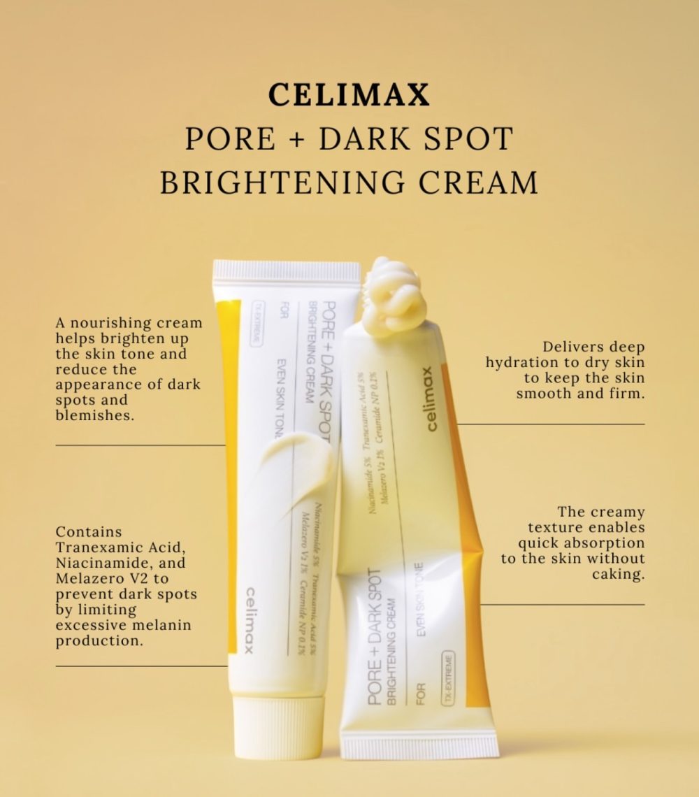 Celimax PORE+DARKSPOT BRIGHTENING CREAM  35ml