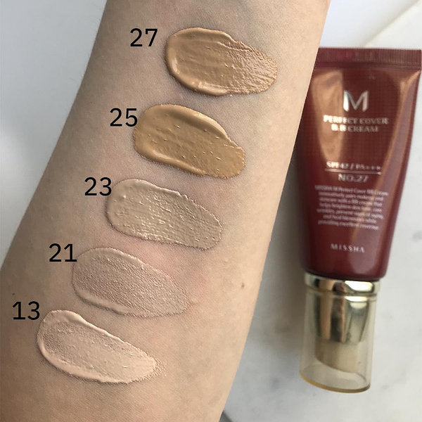 MISSHA M perfect cover  B.B cream SPF 42 PA+++
