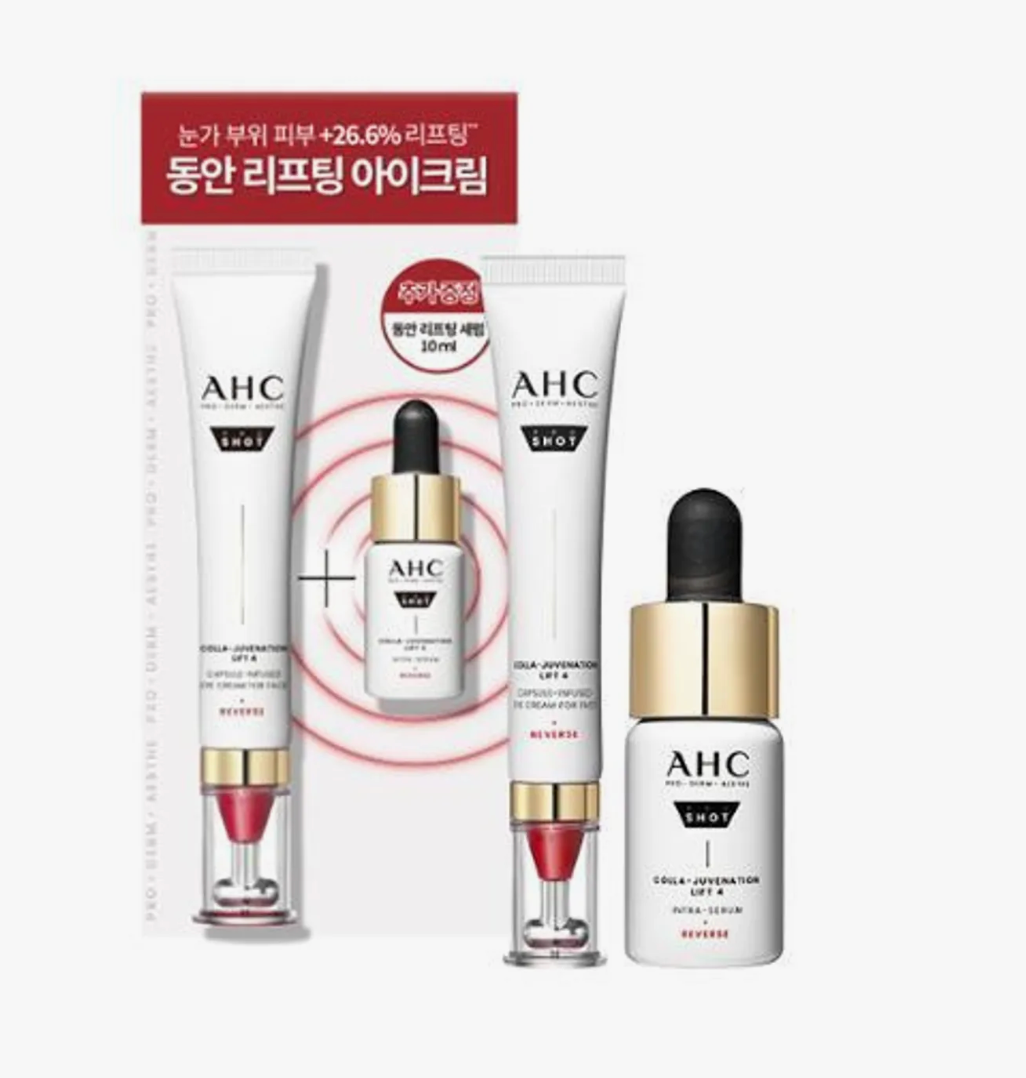 AHC Pro Shot Eye Cream For Face 30ml Special Set (+Serum 10ml)