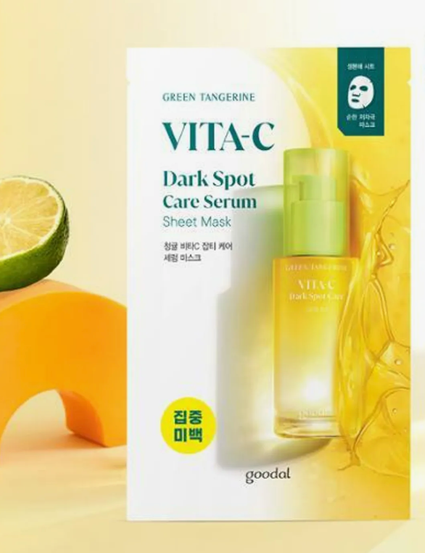 goodal Green Tangerine Vita-C Dark Spot Care Serum Mask Sheet (1ea)