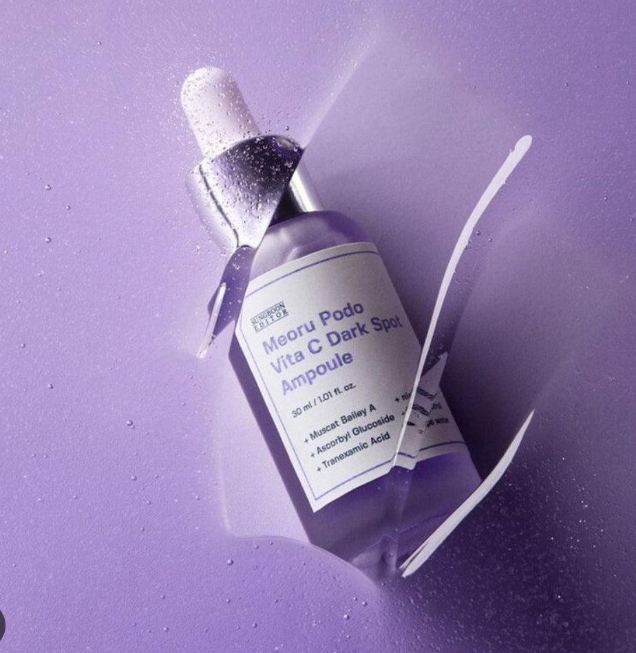 SUNGBOON EDITOR Meoru Podo Vita C Turn-over Ampoule | Niacinamide, Vitamin C | Korean Skincare