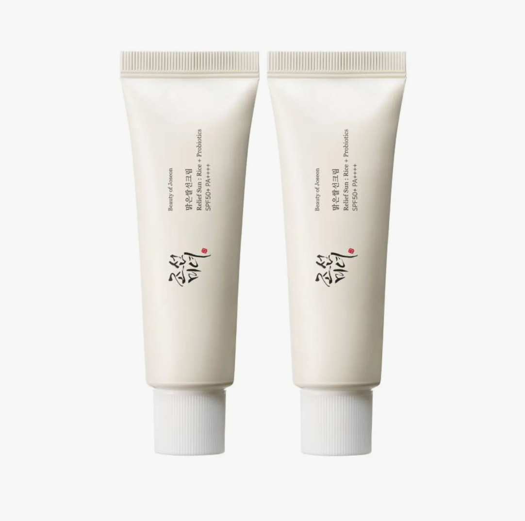 Beauty of Joseon Relief Sun: Rice + Probiotics (SPF50+ PA++++) Double Pack 50mL*2ea