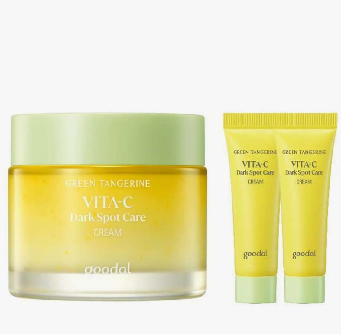 goodal Green Tangerine Vita C Dark Spot Cream 75mL Special Set (+10mL*2ea)
