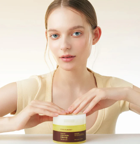 EQQUALBERRY COLLAGEN GLOW UP GEL TONER PADS