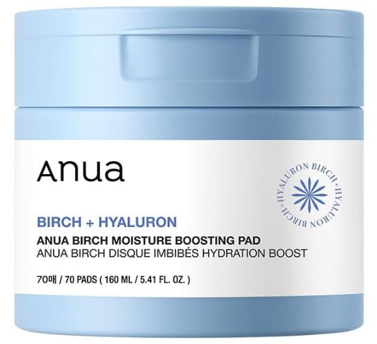 Anua BIRCH MOISTURE BOOSTING PAD (70EA)160ML