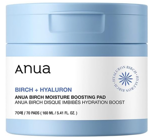 Anua BIRCH MOISTURE BOOSTING PAD (70EA)160ML